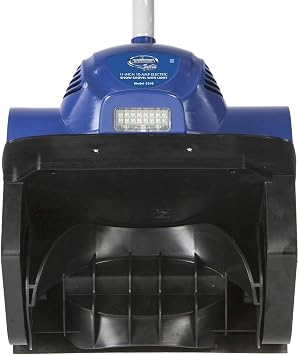Snow Joe 324E Electric Snow Shovel, 10A Motor, 2-Blade Paddle Auger, Adjustable Handle, 2W LED Light, Clears 14-Inch by 6-Inch Path