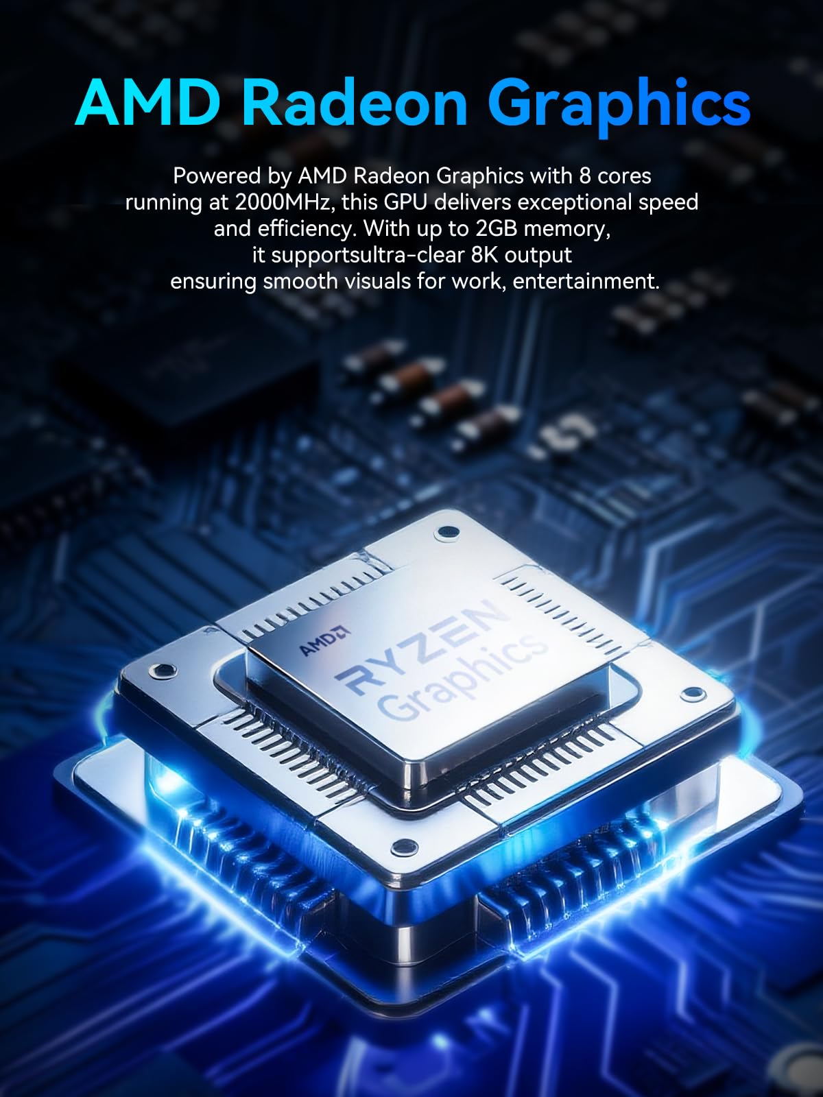 GMKtec Mini PC AMD Ryzen 7 W-11 Pro 7730U (Supérieur au Ryzen 7 5825U) (8 cœurs / 16 Threads, Jusqu’à 4,5 GHz), M5 Ultra Double LAN 2.5G, 16 Go DDR4 RAM + 512 Go SSD PCIe, WiFi 6/USB 3.2/USB-C/BT 5.2