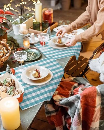 Vista 786 de Juego de 6 manteles individuales rojos para el día de San Valentín, diseño de corazón de San Valentín, resistentes al calor, lavables, manteles