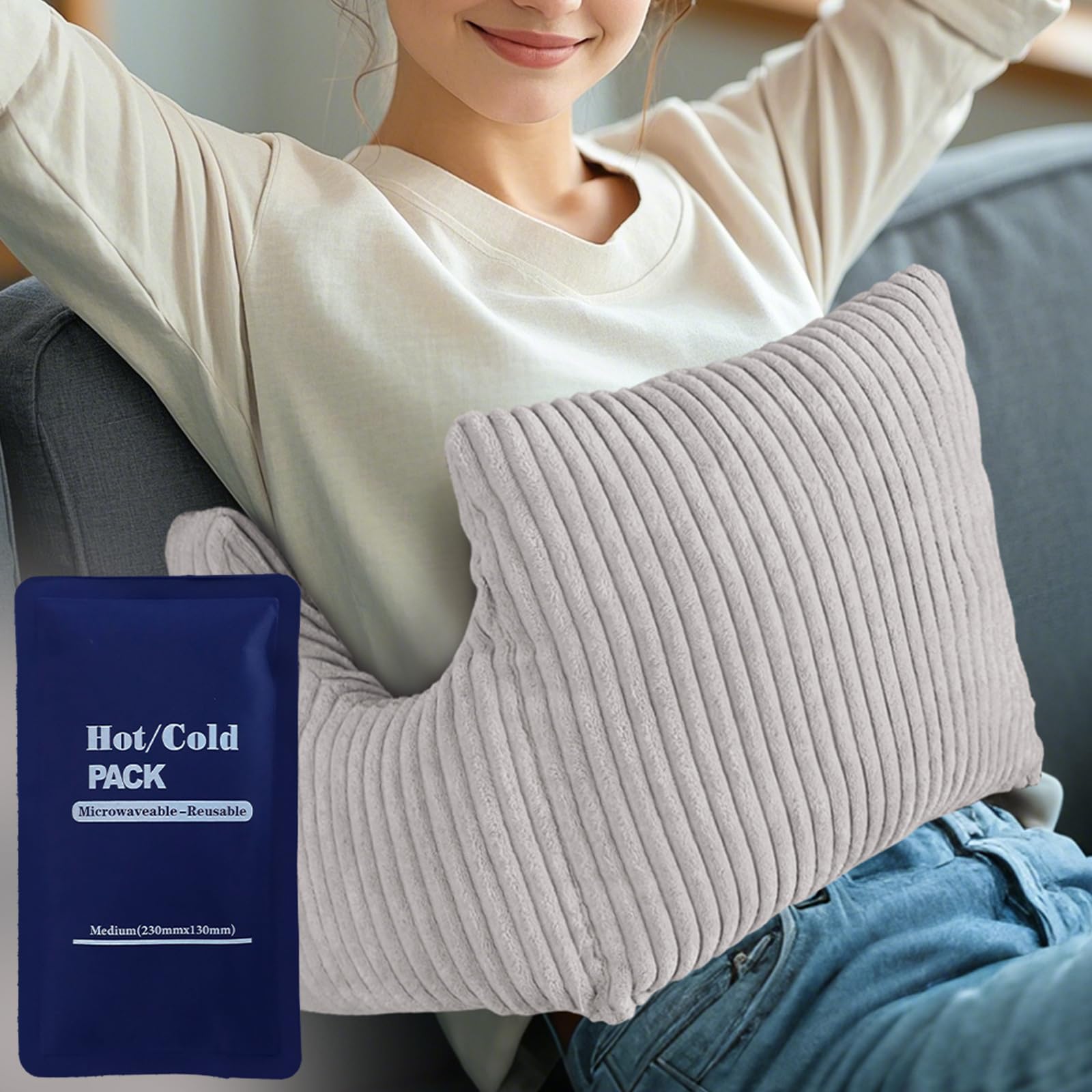 Almohada de recuperación para histerectomía RoamReady, cojín postoperatorio para abdomen, cesárea, abdominoplastia, tumorectomía, miomectomía, pacientes imprescindibles, almohada abdominal con