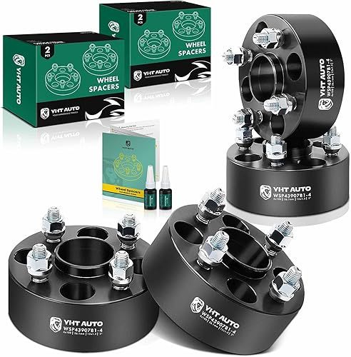 YHTAUTO Espaciadores de rueda de 0.157 x 3.937 in de 2 pulgadas para Accord, Civic, Lancer, Fit, Sephia, Cooper (2001-2006), Mirage, Integra