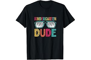Kindergarten Dude Funny First Day Back To School T-Shirt for Boy