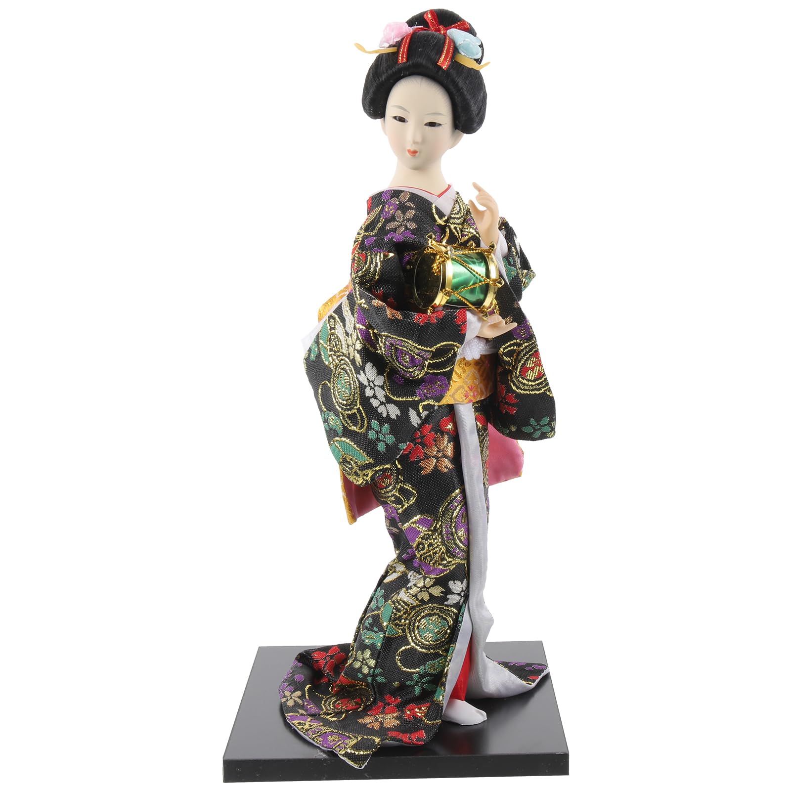 Homoyoyo Japanese Kimono Geisha Figurine:12 Inches Asian Geisha Collectible Figurine