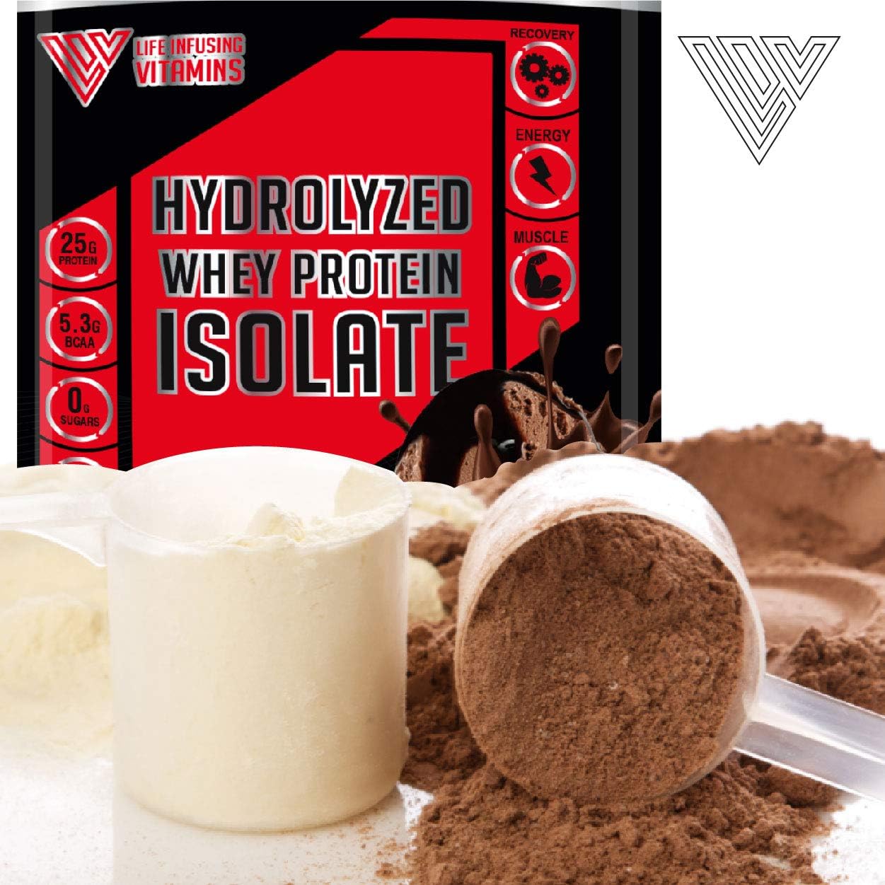 100% Grass Fed Hydrolyzed Whey Protein Powder ISO 100, 5.5 lbs, Gourmet Vanilla, Non-GMO Hydrolysate, Keto Friendly, Paleo Friendly, Zero Sugar, Low Carb, Pure Protein Meal Replacement Protein Powder