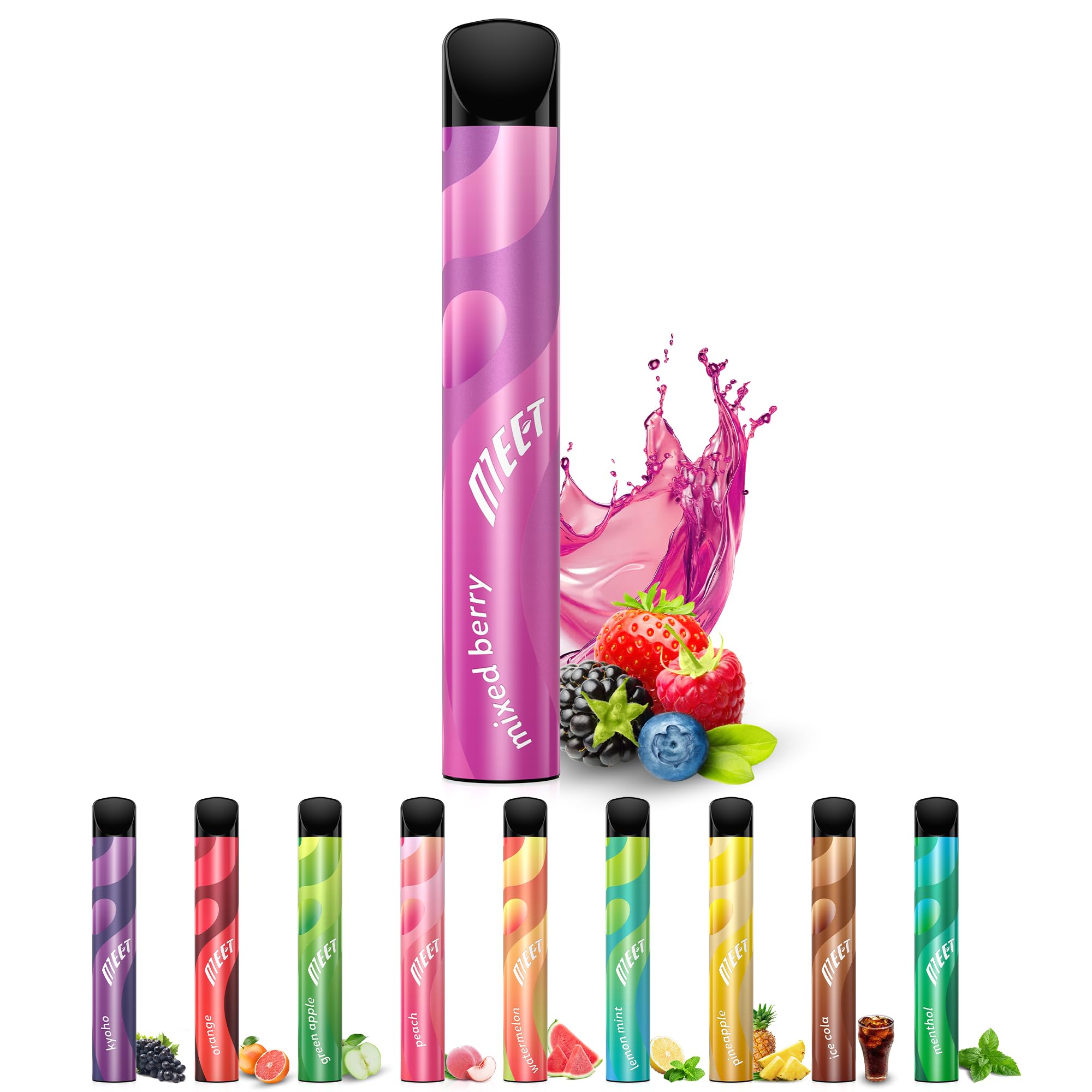 【てる】kannaway 使い切り電子VAPE ベープ1個 Amazon | 電子タバコ 使い捨て ベイプ ミックスベリー 持ち運び