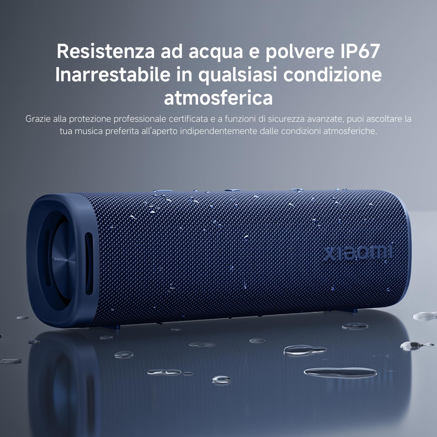 XIAOMI Sound Outdoor Cassa Bluetooth Portatile 30W, Suono Potente e Dinamico, 12 Ore di Autonomia, IP67 Waterproof, TWS Pairing, Bluetooth 5.4, Design Elegante e Portatile, Rosso