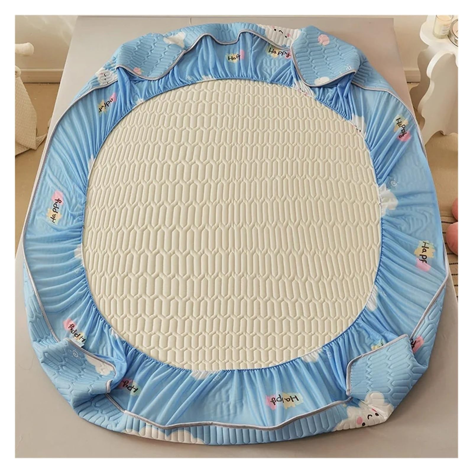 Matelas D'Été en Soie Glacée Tapis d'été épais for lit