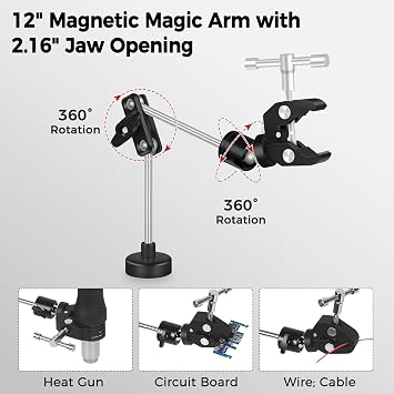 NOEVSBIG Helping Hands with PCB Holder