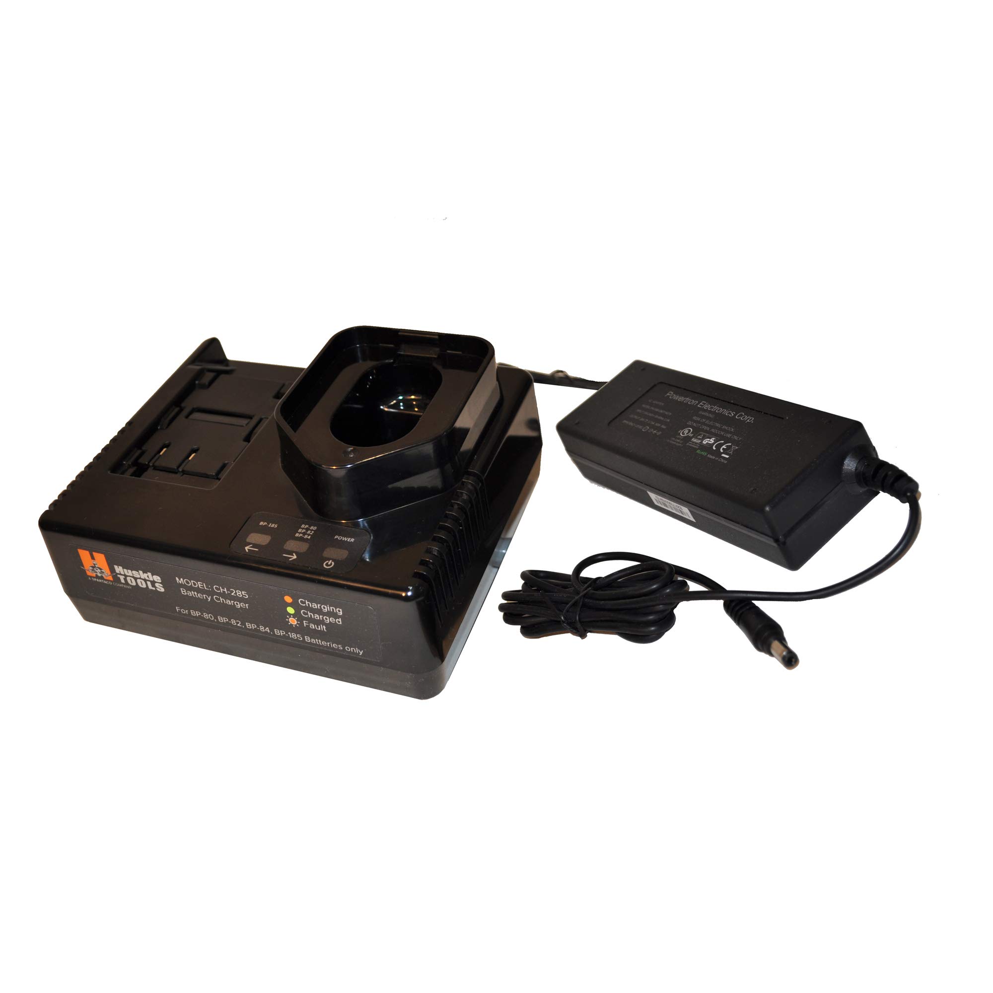 Huskie Tools Dual-Bay 18V 5.0 Amp Hour Lithium-Ion Battery Charger