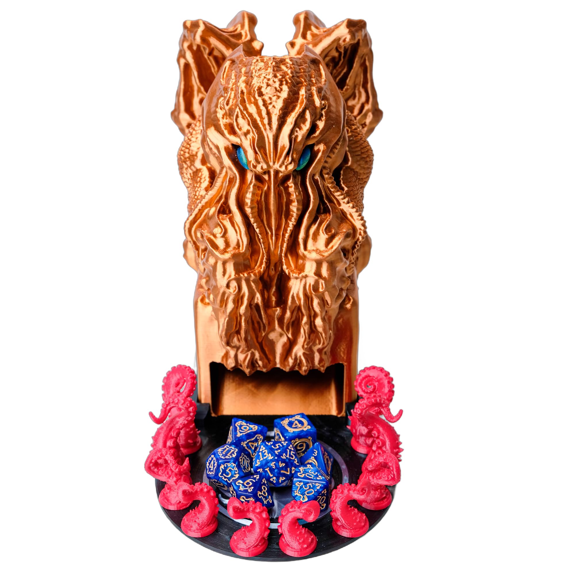 dadi Tower Cthulhu (Cthulhu-Viola&Blu)