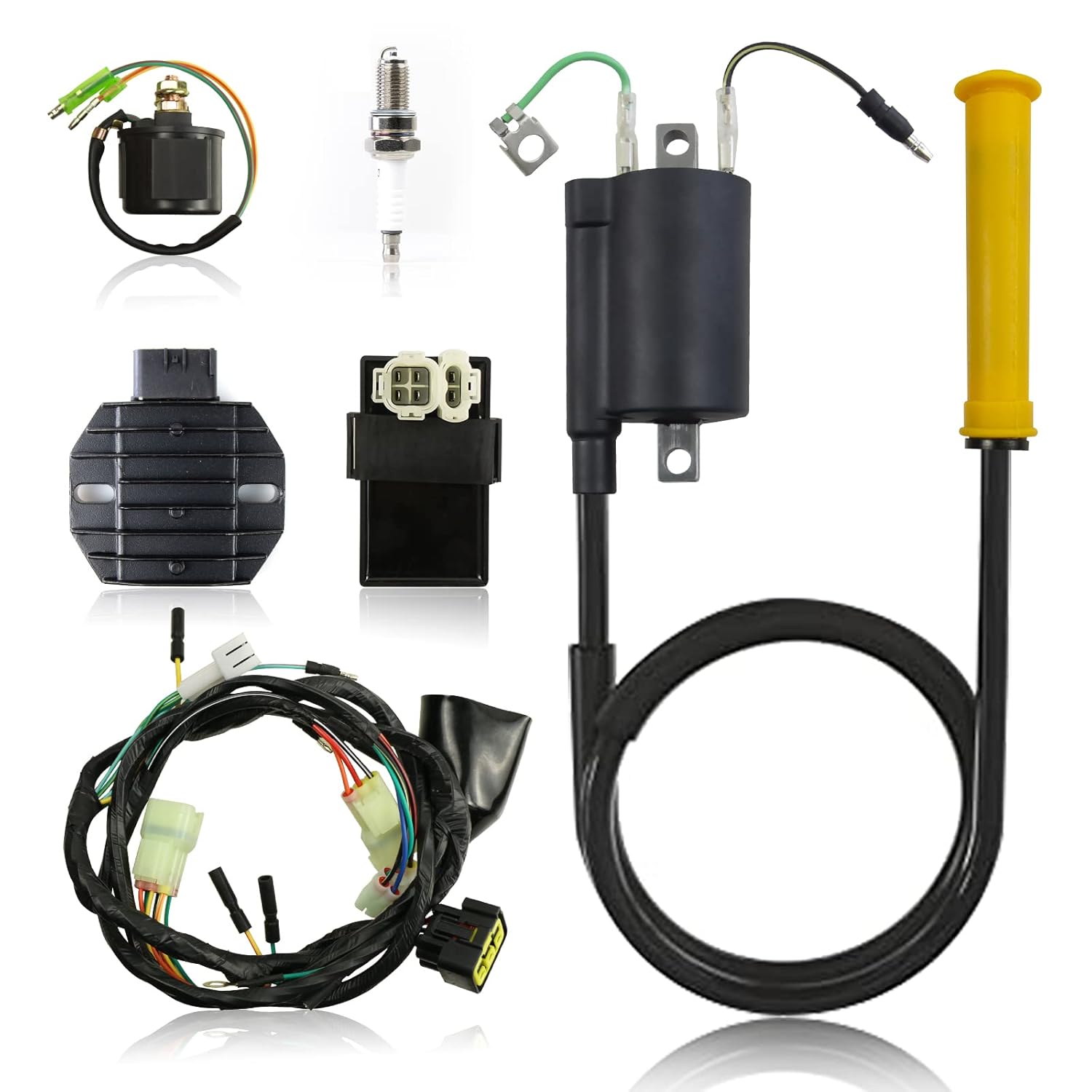 Ignition Coil CDI Box Starter Relay Relay Rectifier Wire