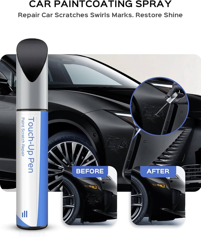 Amazon.com: PARTS4EV 223 Caviar Touch Up Paint Compatible with