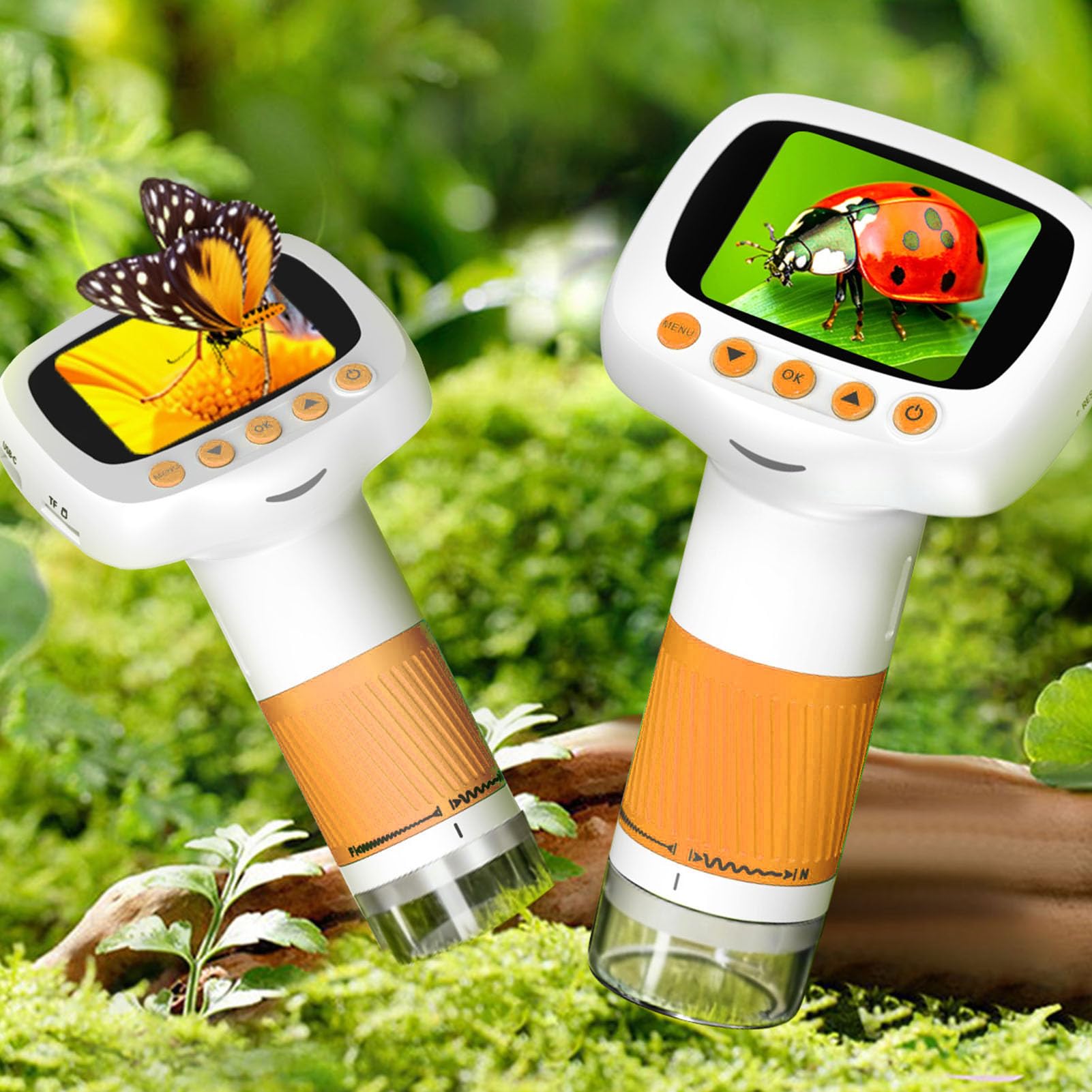 Microscopio para Niños 1000X Portátil Mini Digital para Educación