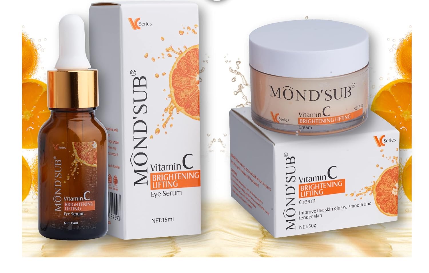 Mond'sub Vitamin C Brightening Lifting Face Serum with Ascorbic Acid 30