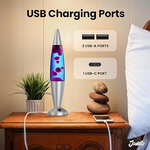 Miniatura 3 de Jambo Lámpara de movimiento líquido USB, lámpara de estado de ánimo, decoración del hogar, lámpara de sala de estar, luz de movimiento relajante,
