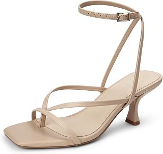 LOOPCHARM Ladies Kitten Heel Open Toe Ankle Strap Thong Wedding Price In India