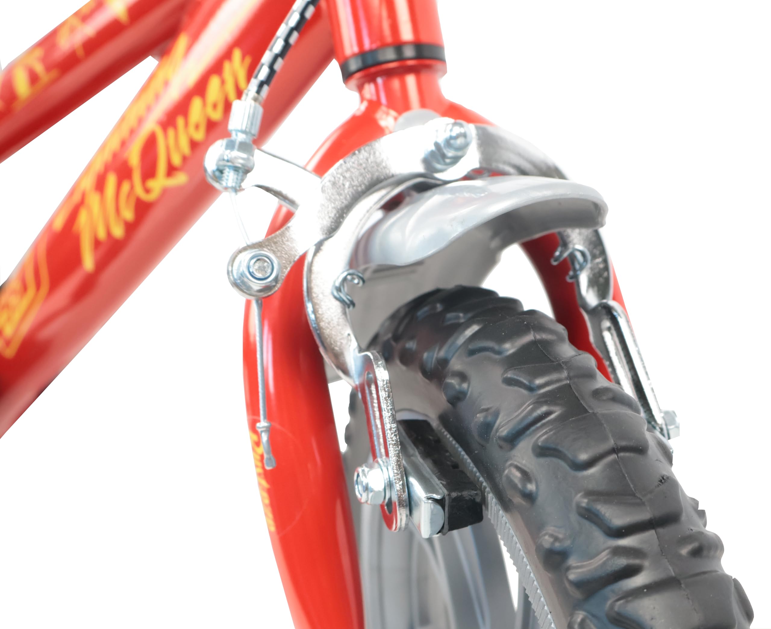 Denver Bike Bicicletta Bambino 12 Pollici Licensed Cars, 2-4 Anni, Rotelle Removibili, Freno Anteriore Caliper, Telaio Acciaio, Ruote EVA Antiforatura