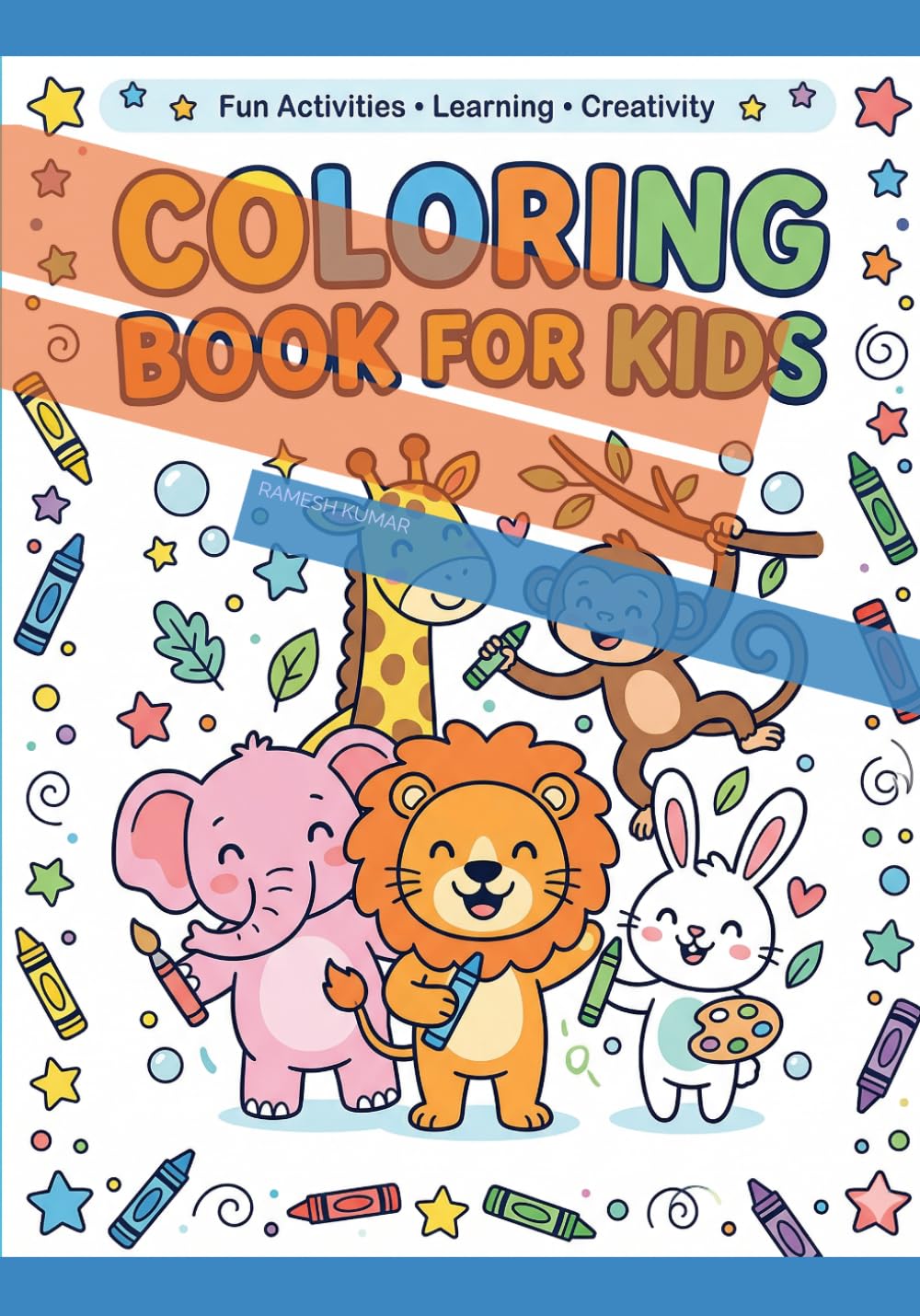 Learn & colour book