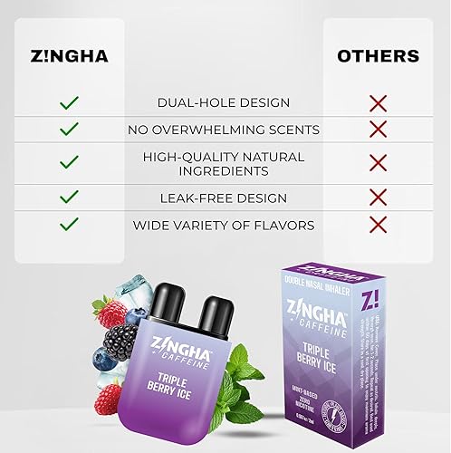 Miniatura 4 de Inhalador nasal de aromaterapia con cafeína, impulso de energía natural con aceites esenciales + cafeína, enfoque, refresca y respira fácilmente