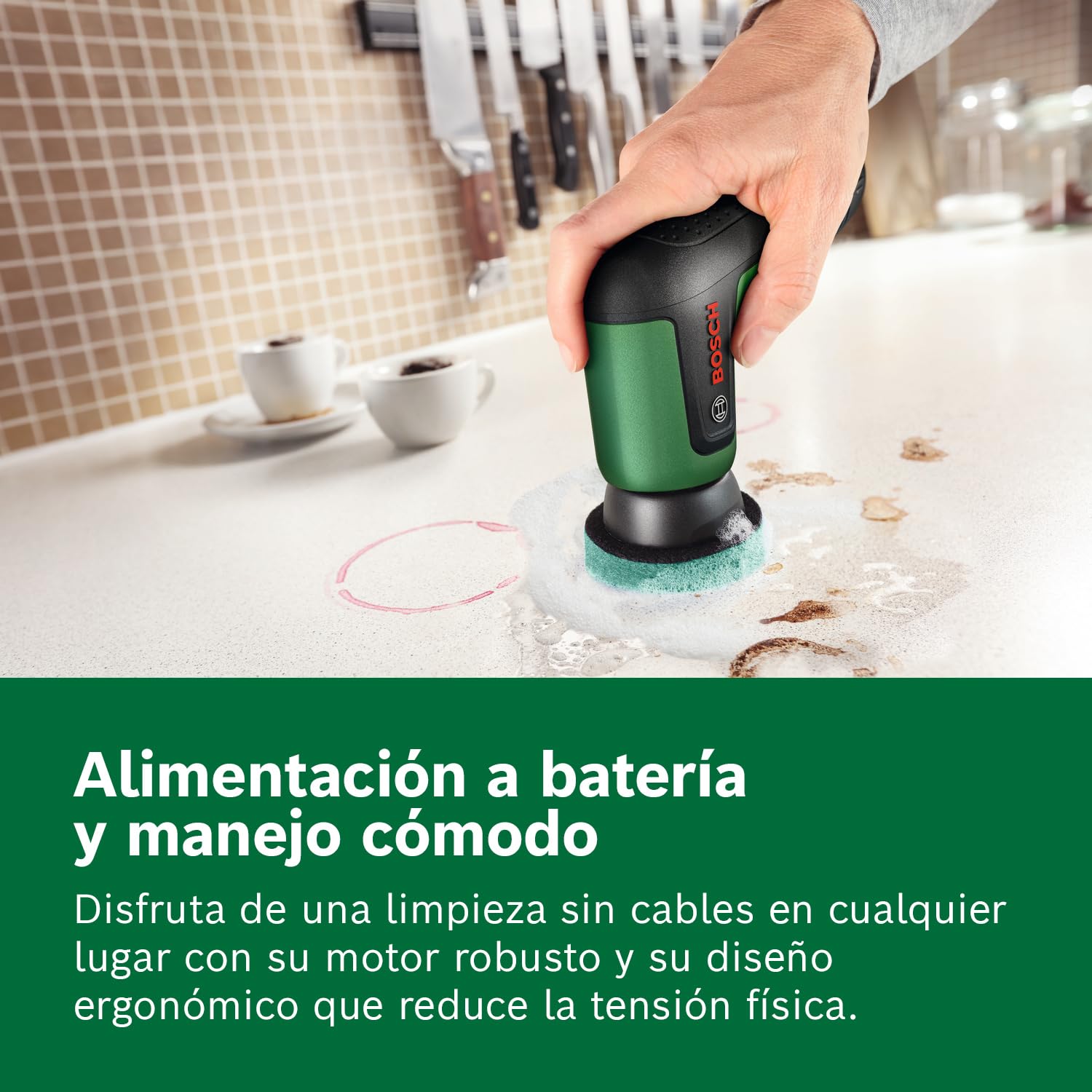 Bosch TAYDO (UniversalBrush 4V) Cepillos eléctricos a batería (Incl. Kit de 12 Accesorios y Bolsa de Transporte, en Caja de cartón)