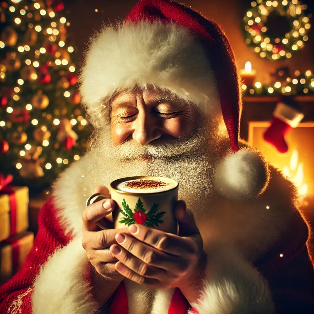 Kaffee mit Geschmack - "Weihnachtskaffee" 2025 - Röstkaffee mit Weihnachtsgewürzen & Schoko Geschmack - gemahlen - 75 g von Querfee