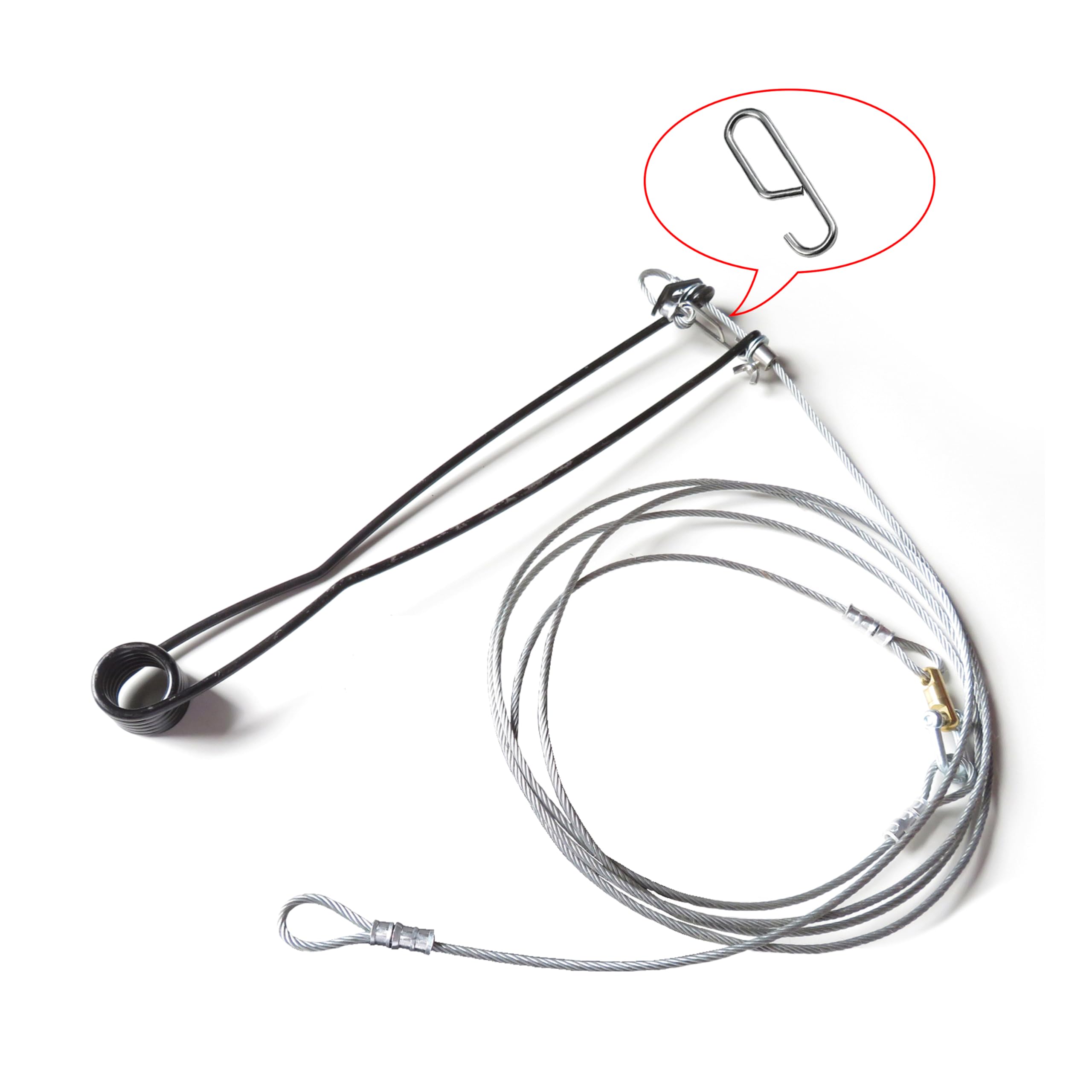 Amazon | RH020-A 43cmねじりバネ式くくり罠 強力押しバネ