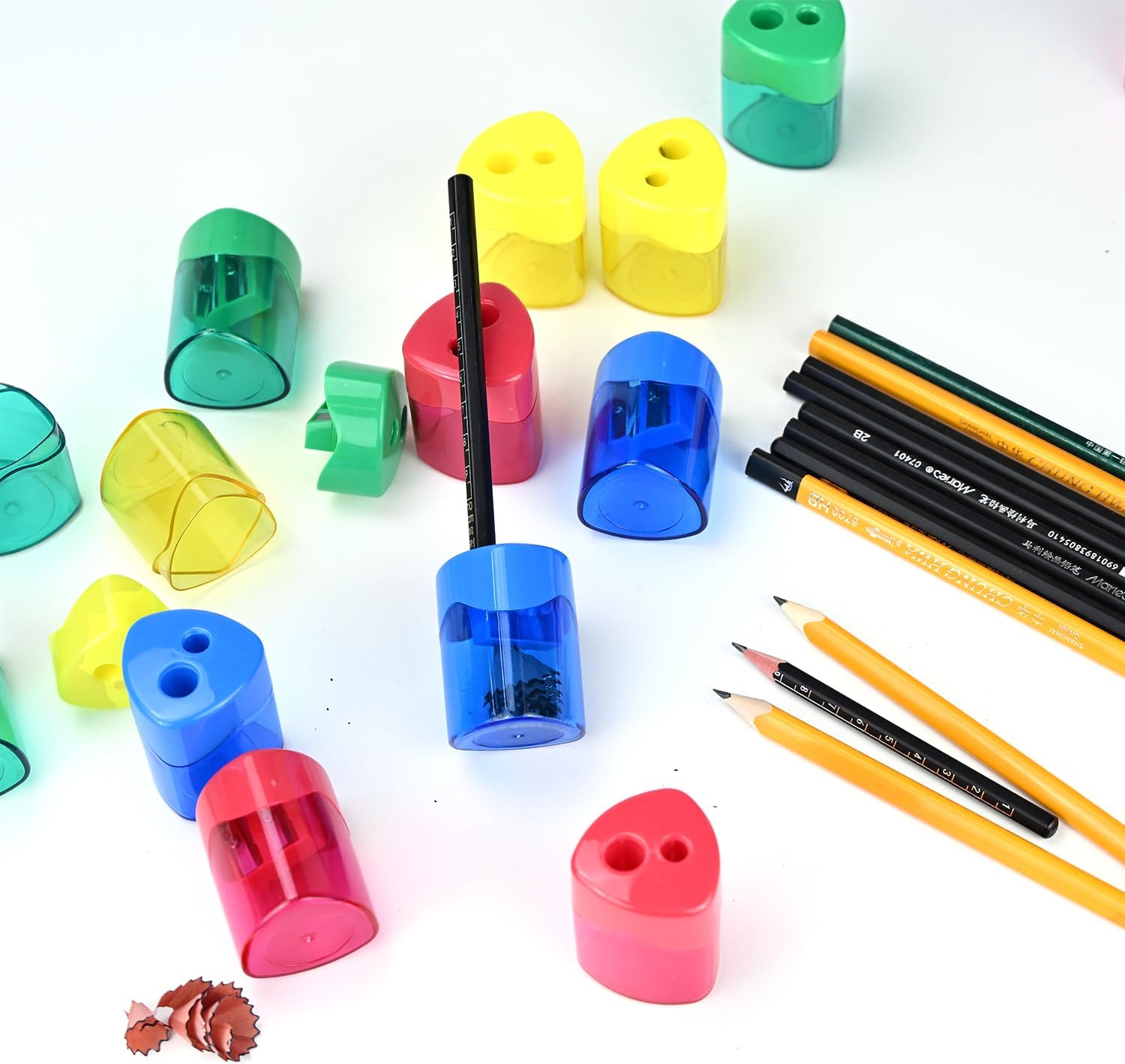 Pencil ener Manual, Assorted Color Small Hole Pencil