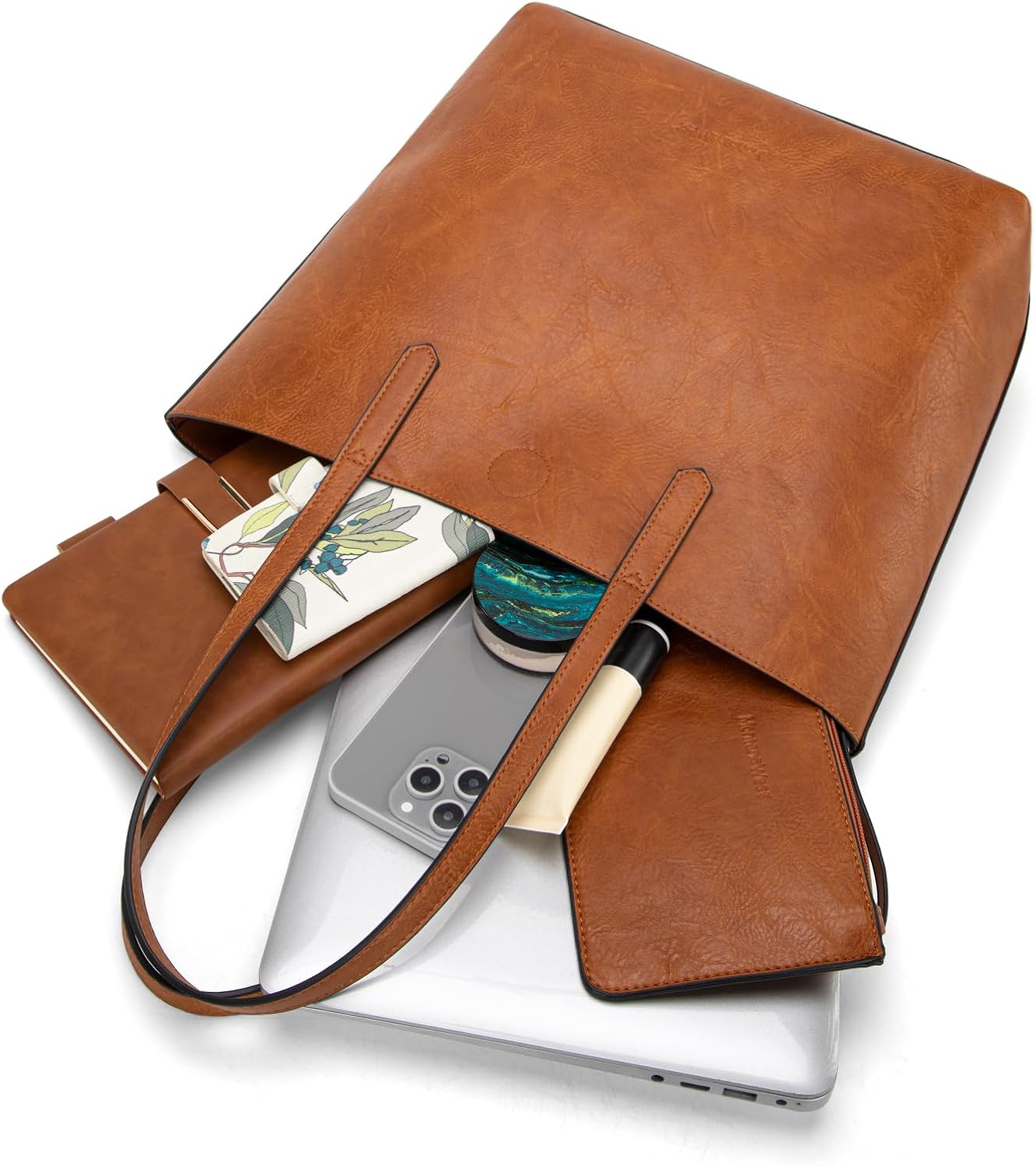 Montana West Tote Bag for Women Top Handle Purses and Handbags Soft Hobo - Image 3