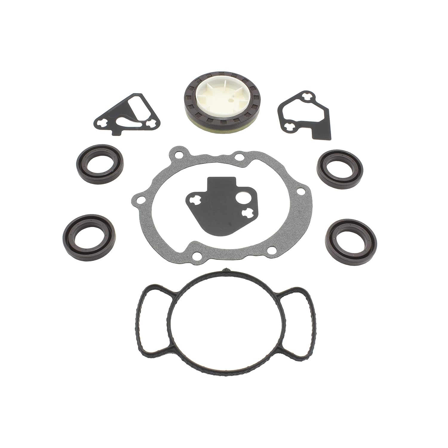 DNJ TC3139 Timing Cover Gasket for 2004-2017, Buick, Cadillac, Chevrolet, GMC, Pontiac, Saab, Saturn, Suzuki, Acadia, ATS, Aura, Camaro, Canyon, Caprice, 2.8L-3.6L, V6, DOHC, Turbocharged