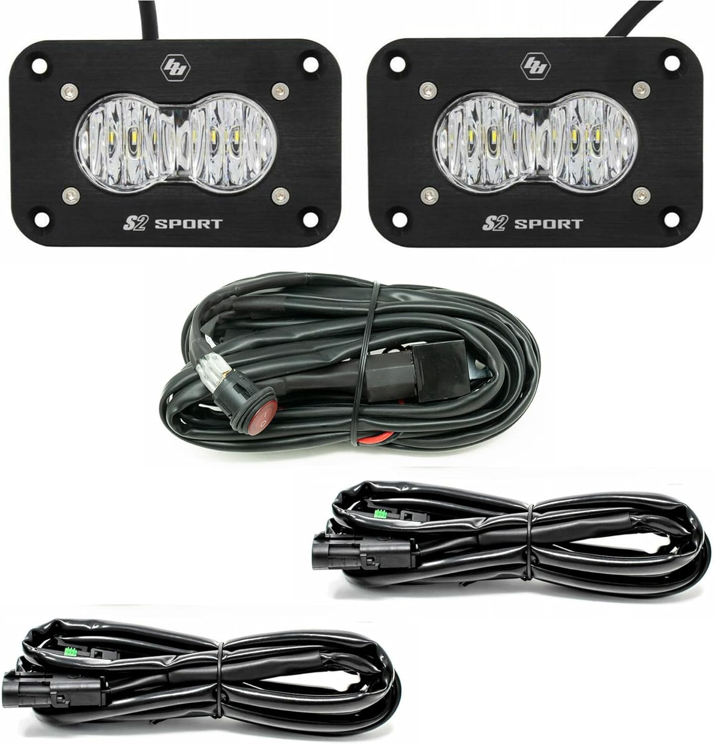 Baja Designs S2 Sport Dual Reverse LED Light Kit for Jeeps