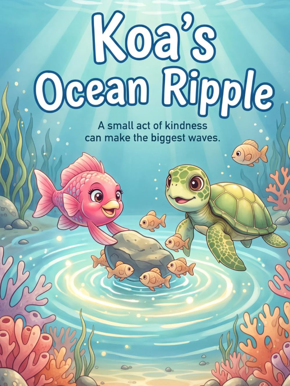 Koa's Ocean Ripple : A Small Act of Kindness Can Make The Biggest Waves.: A Children’s Book About a Sea Turtle and Kindness