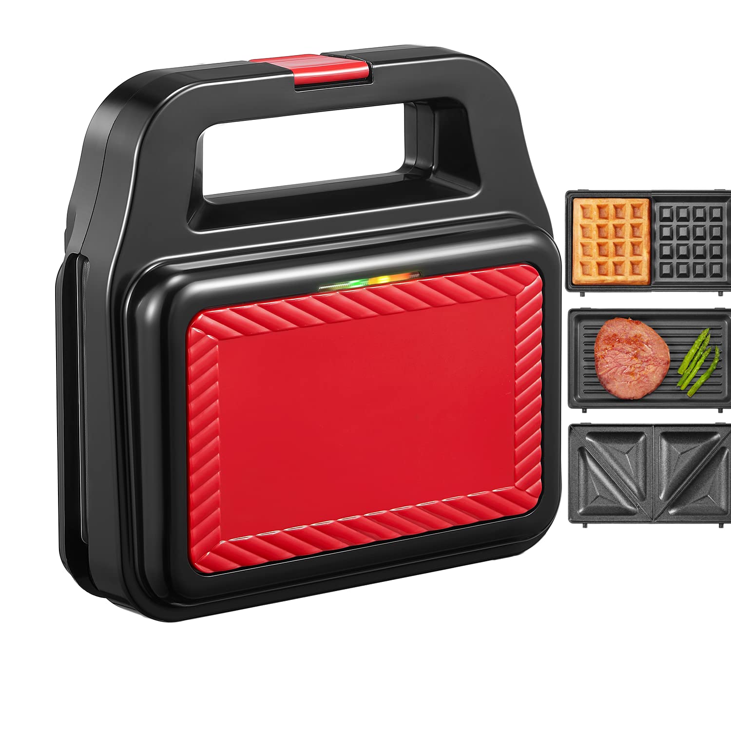 Buy Sandwich Toaster Waffle Maker 3 in 1, 750W Toastie Panini Presses