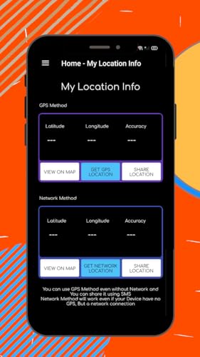 Location Info - Find your location from GPS and Network providers , instantly view it on map and sha