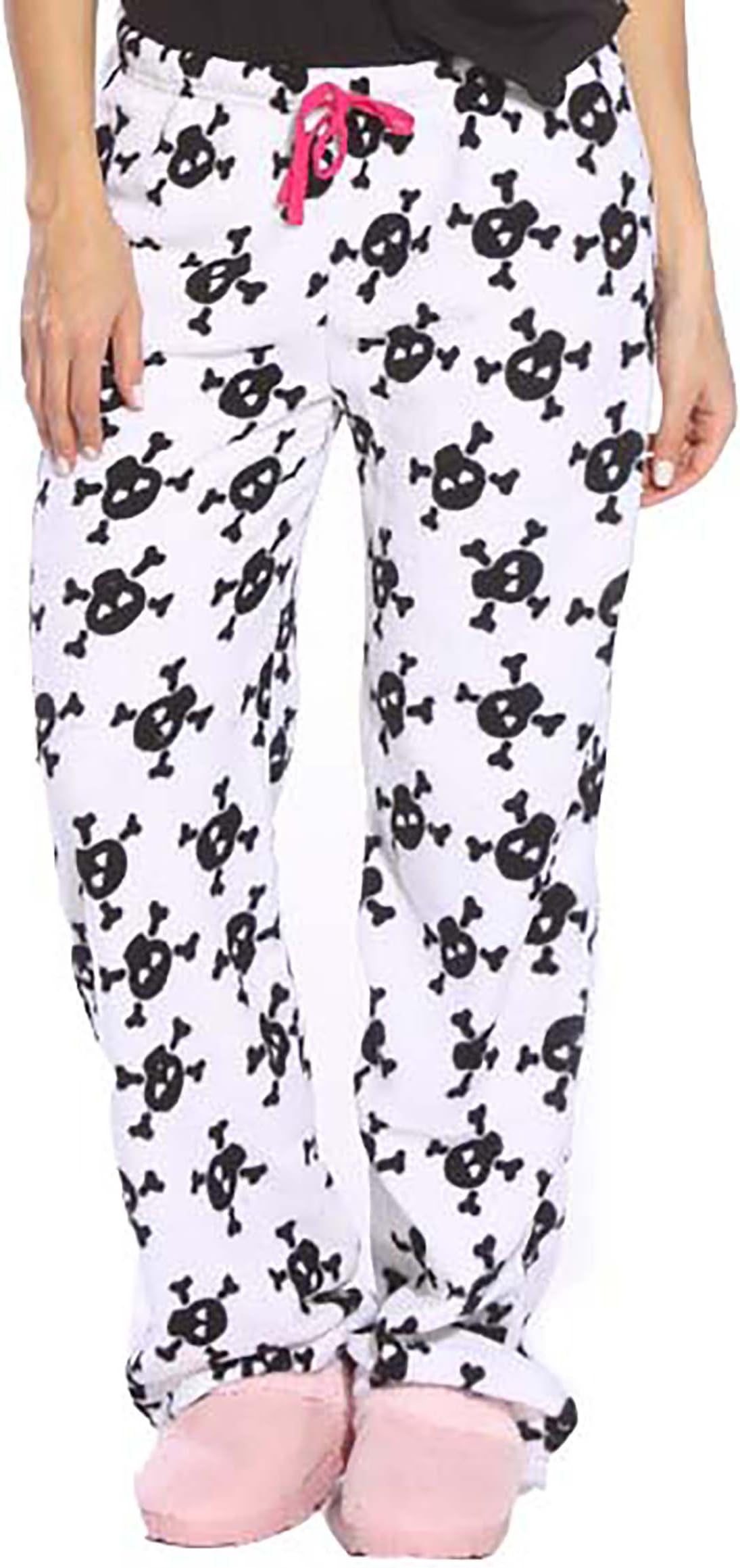 Womens Plush Pajama Pants