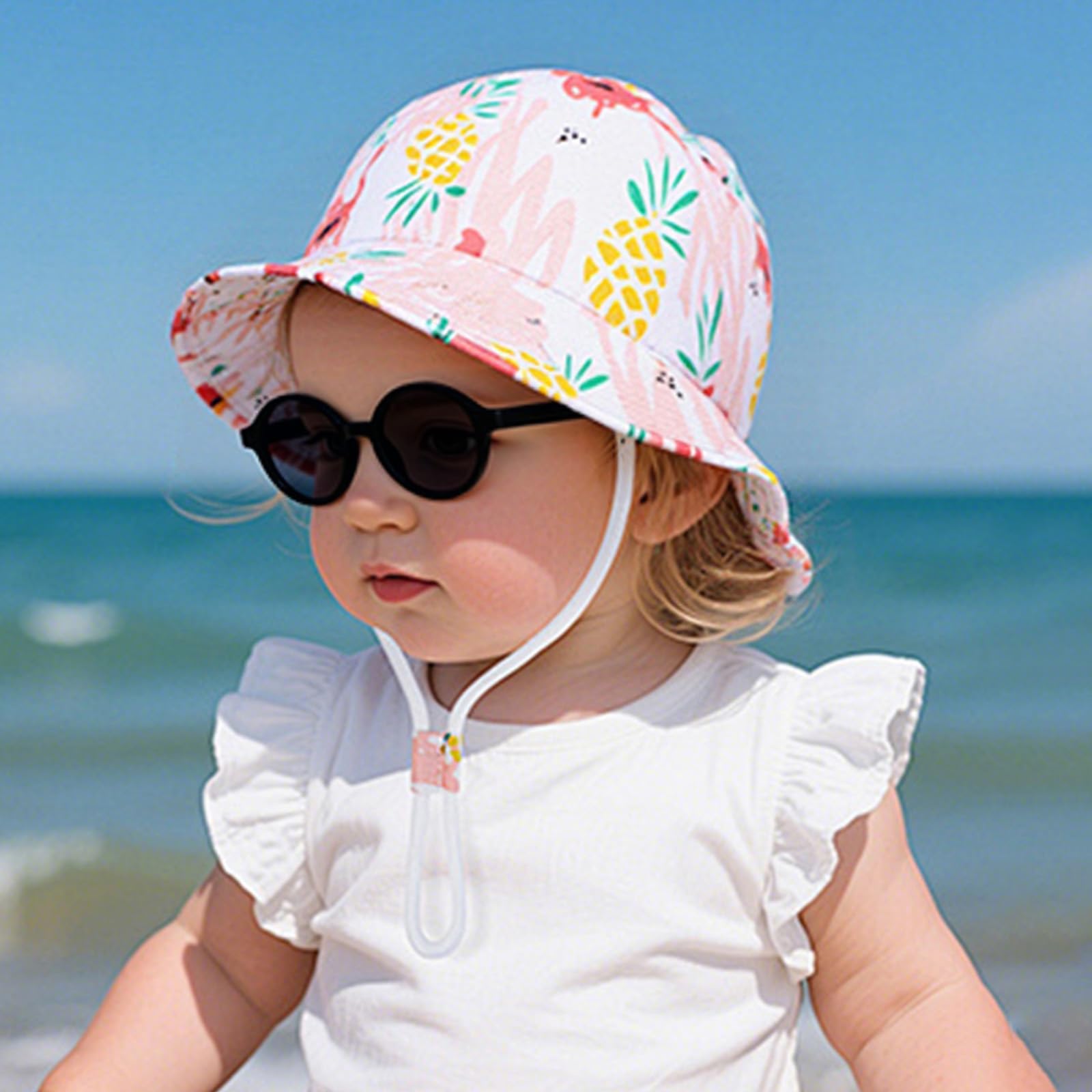 Gafas de sol para niños de 0 a 36 meses, 1 año, montura negra/gris, 0-36 Monate