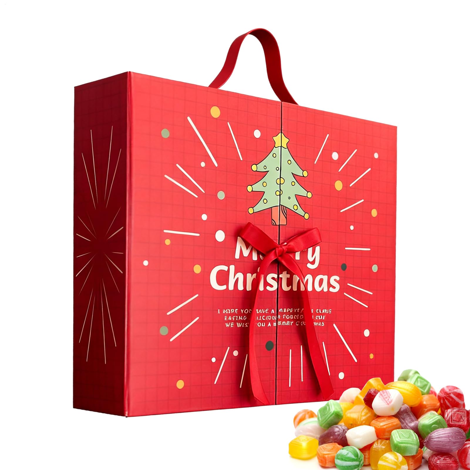 Cajas De Calendario De Adviento Reutilizable 24 Días Vacío Rellenable
