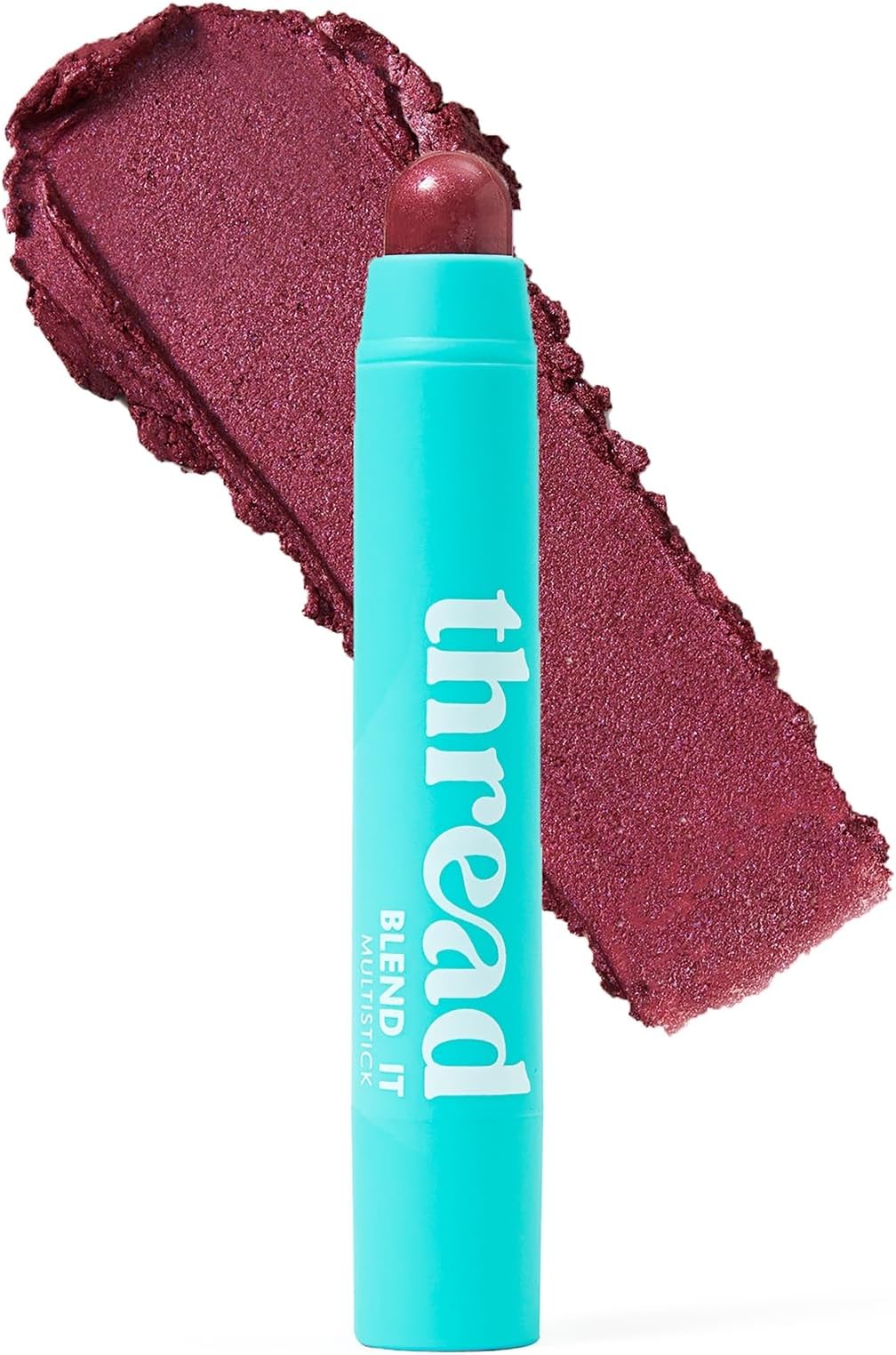 Beauty Blend It Multi-Stick, Creamy, Buildable Color and Highlighter for Eyes, Cheeks, and Face, Fearless - Plum Shimmer