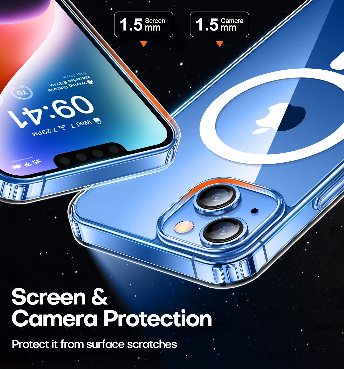 CANSHN Magnetic Compatible With IPhone 14 Case, Upgraded [Full Camera - View #6