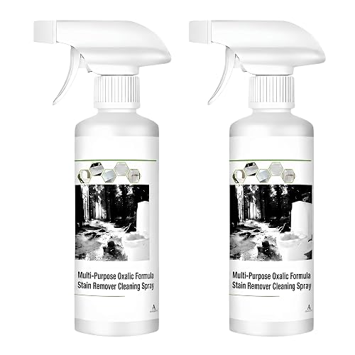 Oxalic Acid Surface Cleaner Spray 200ml | Multi-Purpose Bathroom, Tile & Sink Stain Remover | Hard Surface Cleaning Spray for Home & Kitchen (Pack of 2)