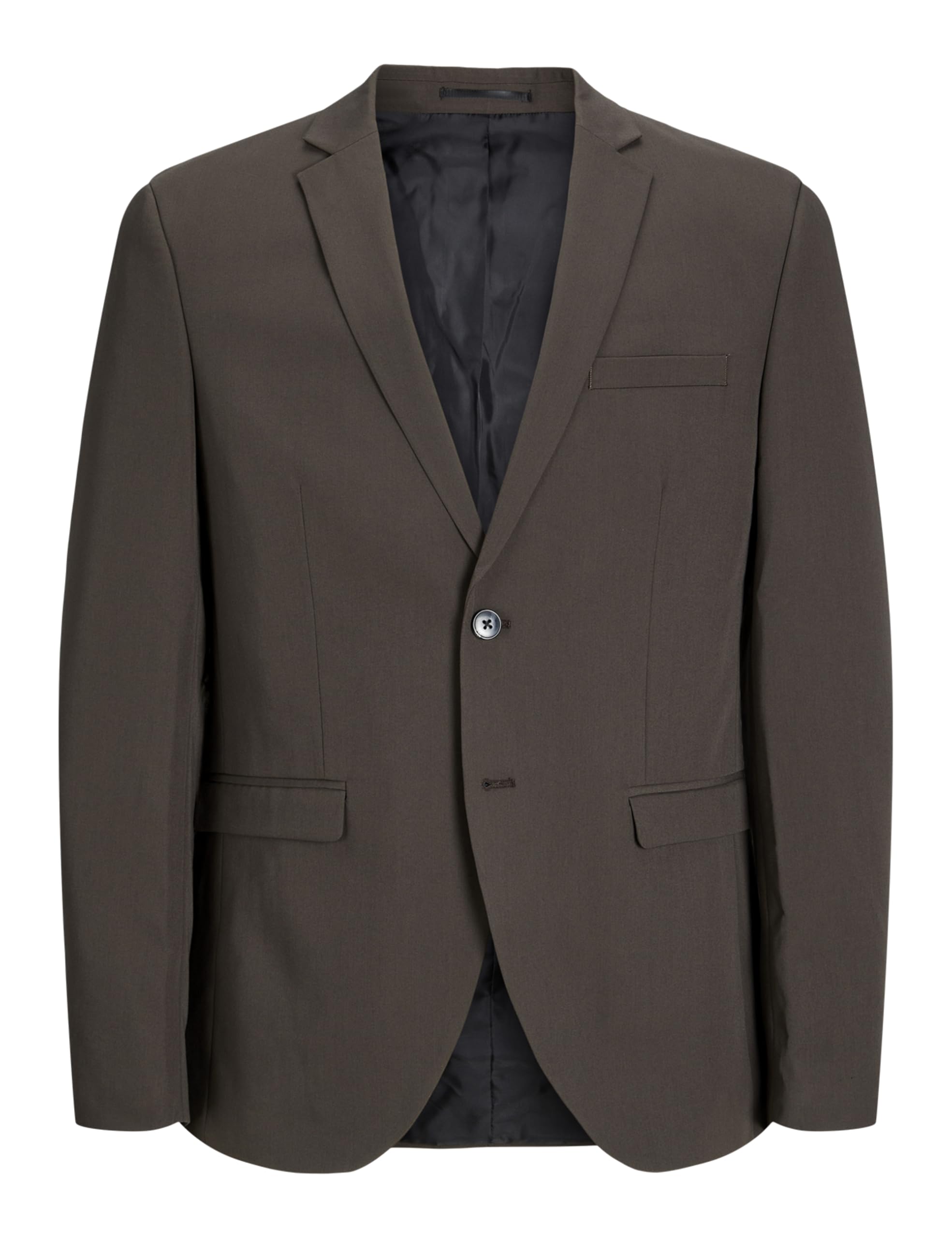 JACK&JONES Men's JPRCOSTA Blazer Suit Jacket, Mulch/Fit:Super Slim FIT,