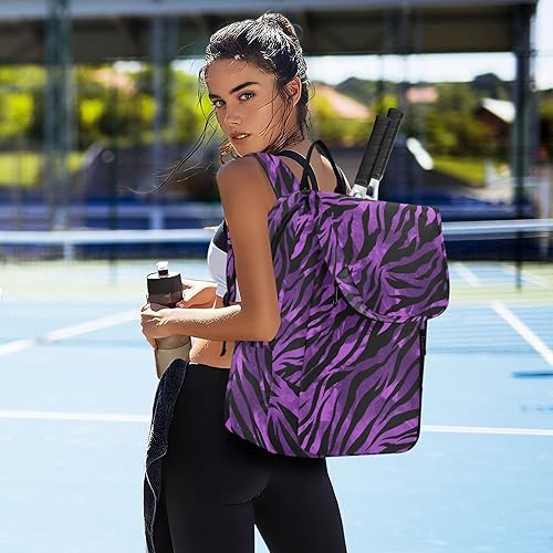 Miniatura 7 de Bolsa de raqueta de bádminton de tenis, bolsa de raqueta de bádminton para mujeres y hombres, funda para raqueta de tenis