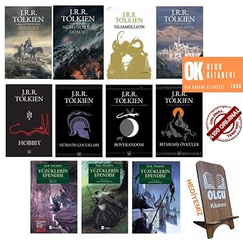 The Lord of the Rings + The Hobbit + The Silmarillion + Unfinished Tales - The Fall of Numenor - The Fall of the Gondolin - Beren and Luthien - Hurins Children - Roverandom / 11 Books full Set-J. R. R. Tolkien