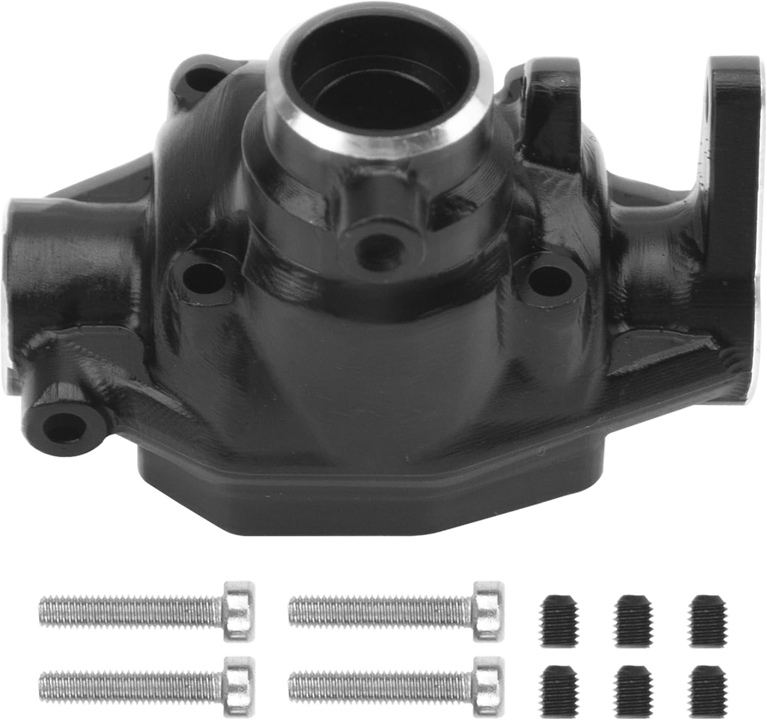 Share Goo Aluminum Alloy Front & Rear Axle Center 3rd Member Housing Compatible with Axial SCX10 PRO 1/10 RC Crawler Car