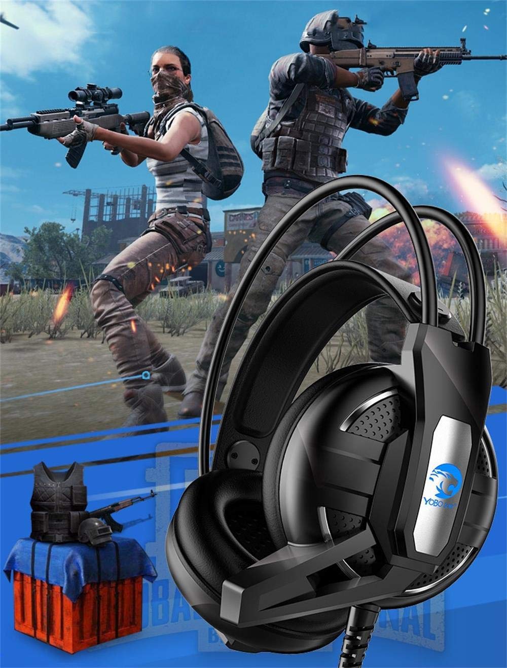 YOBO A12 Gaming Headphone with 