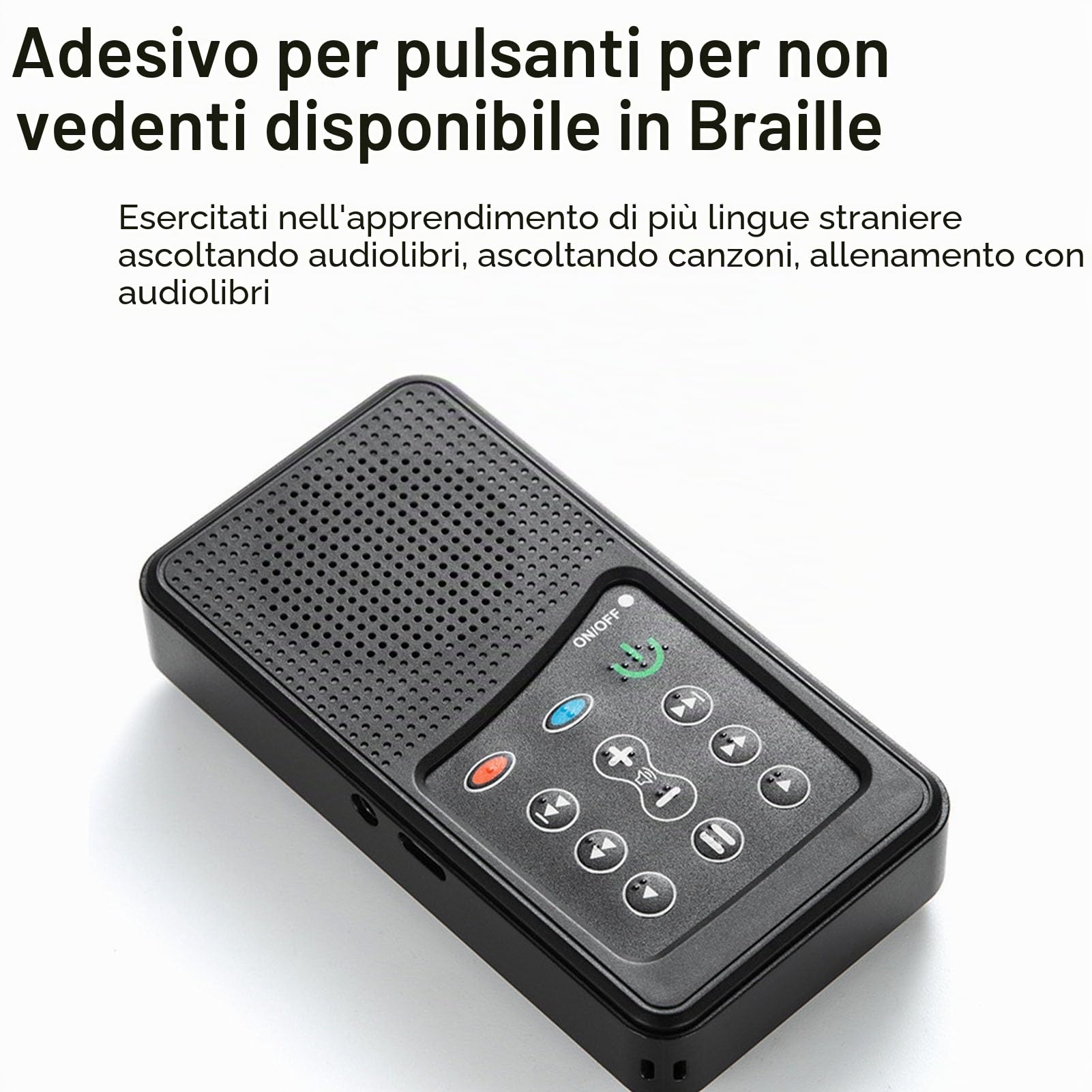Audio Bible Player per Anziani, Lettore Audiolibro delle Scritture a Energia Solare con capacità di 4 GB e Auricolare, Lettore di Scritture Audio (Bengalese, Mondo Inglese,