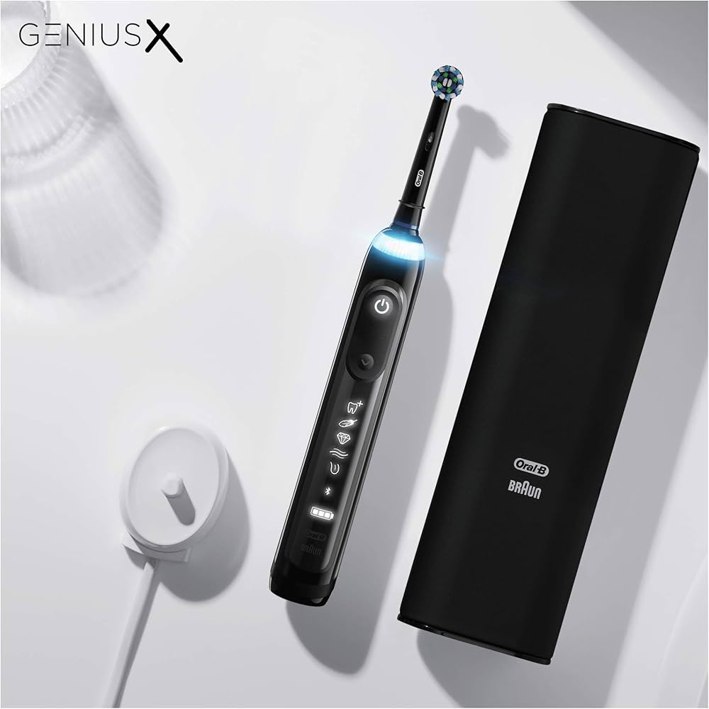 Oral-B Genius X 20000N Rechargeable Electric Toothbrush Powered by Oral-B Genius X 20000N Rechargeable Electric Toothbrush Powered by