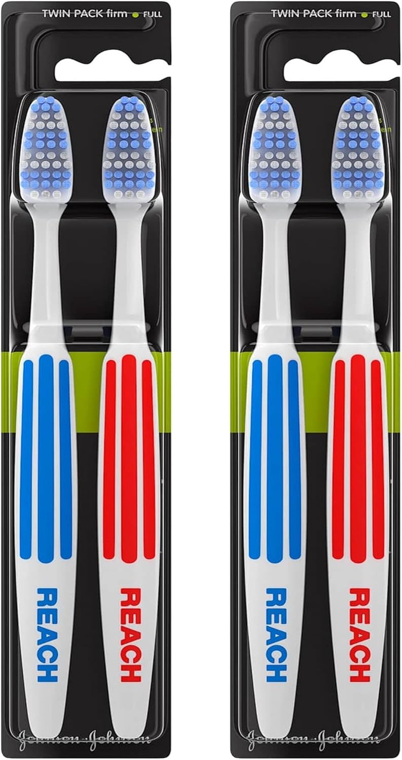 Rech Reach Interdental Toothbrush Full Firm 2 x Twin Packs 4