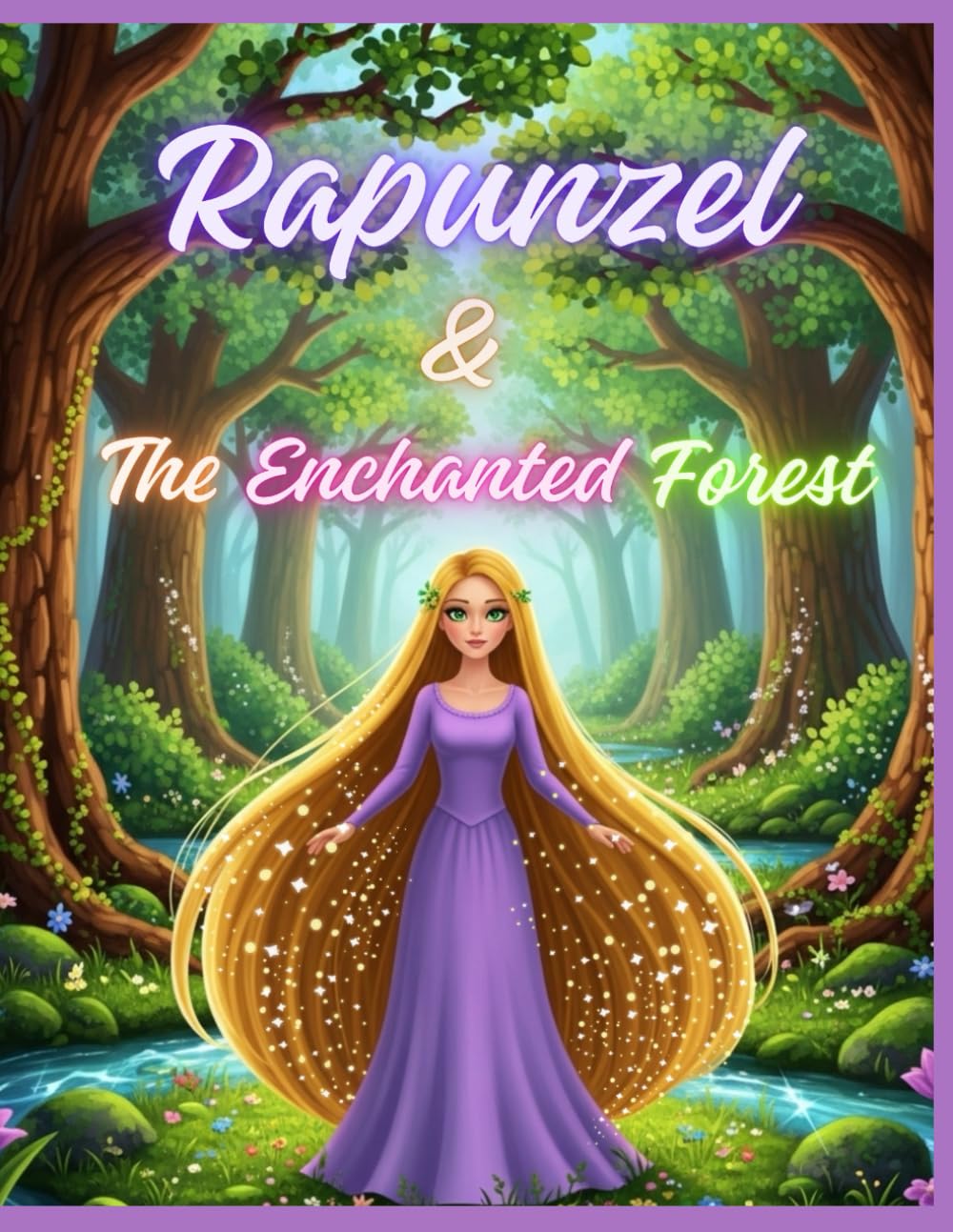 Rapunzel and the Enchanted forest: a Magical Fairy tale of kindness, courage, and friendship for children
