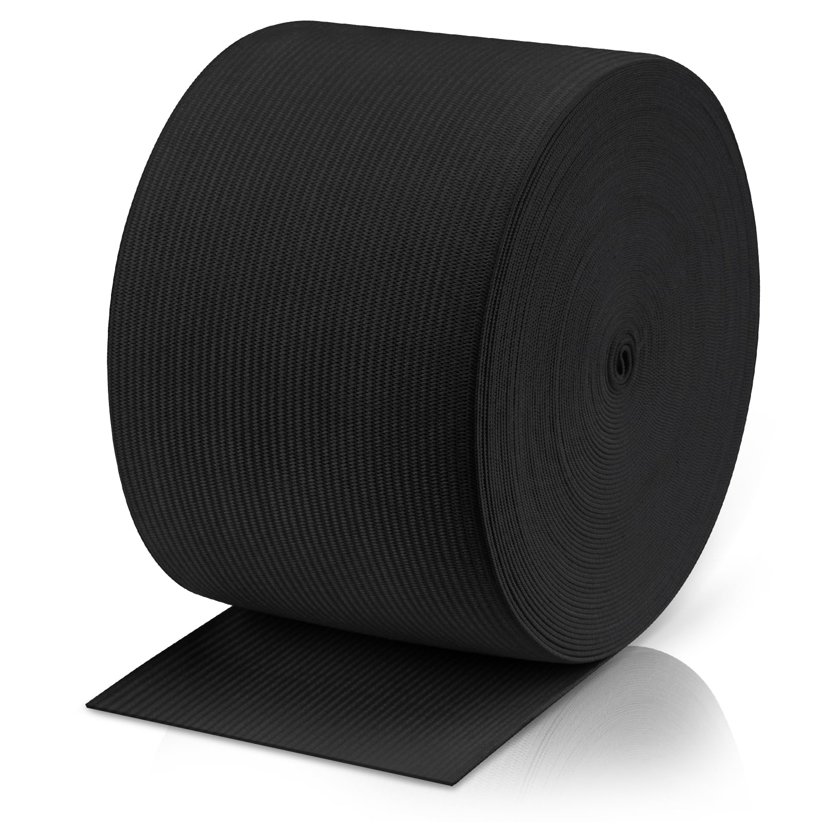 Airisoer Elastic Bands for Sewing 3 Inch x 12 Yards, Black