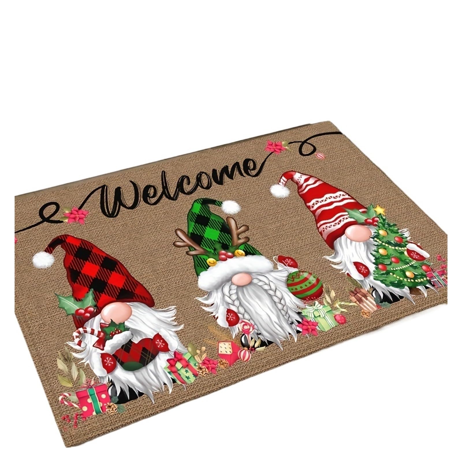 Tapis Rempli De Cadeaux Paillasson Bienvenue pour Offrir un Accueil Chaleureux